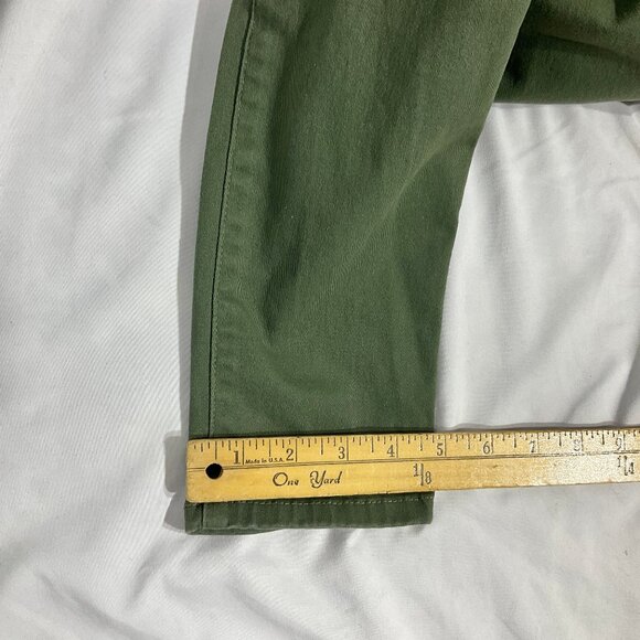 Nine West Green Heidi Pull-On Skinny Sz 8 Pants - Picture 13 of 13